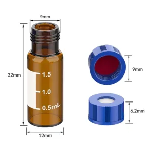 2ml gc hplc 9-425 screw thread vial with label saudi arabia 5