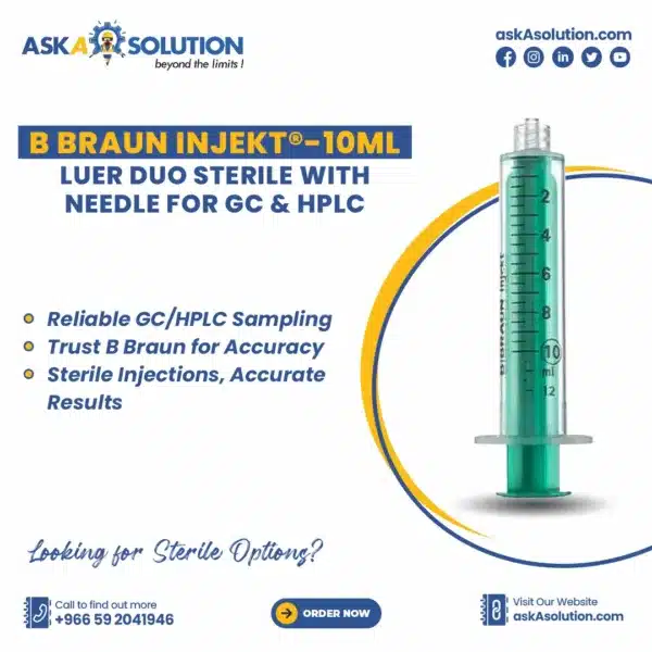 10 ml gc hpcl & long tip syringe in saudi arabia