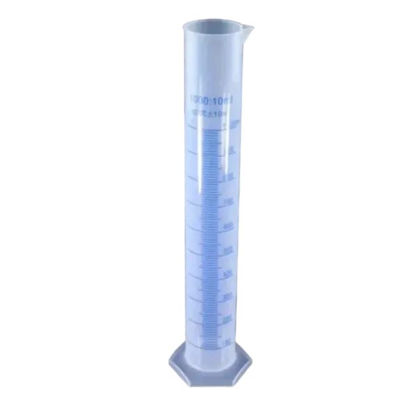 polypropylene 1000ml measuring cylinder