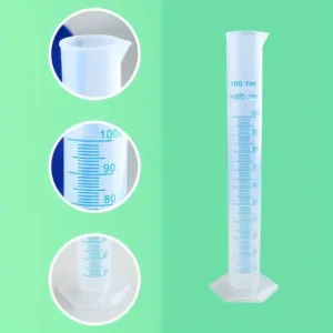 polypropylene 100ml measuring cylinder closeup saudi arabia by aska solution