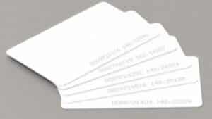 How White Numbered RFID Cards Enhance Identification and Security