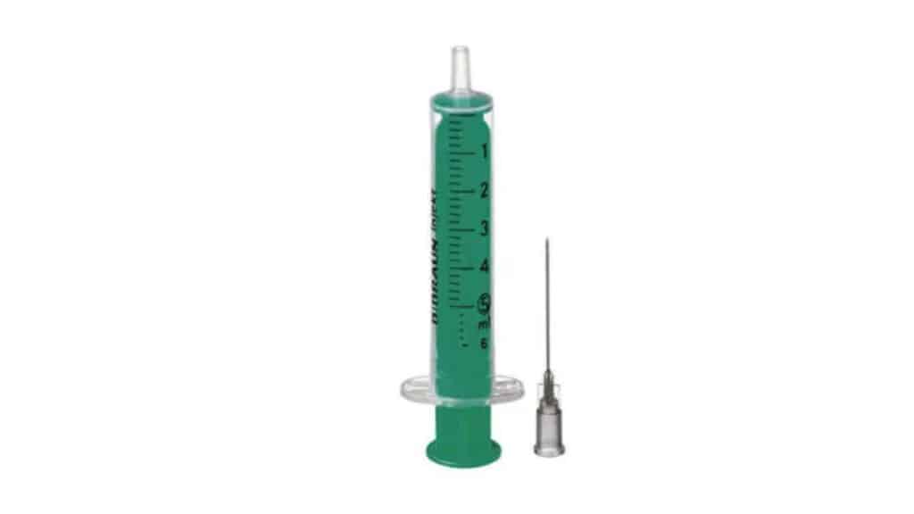 B Braun Injekt®-10mL Luer Duo Sterile with Needle for GC & HPLC
