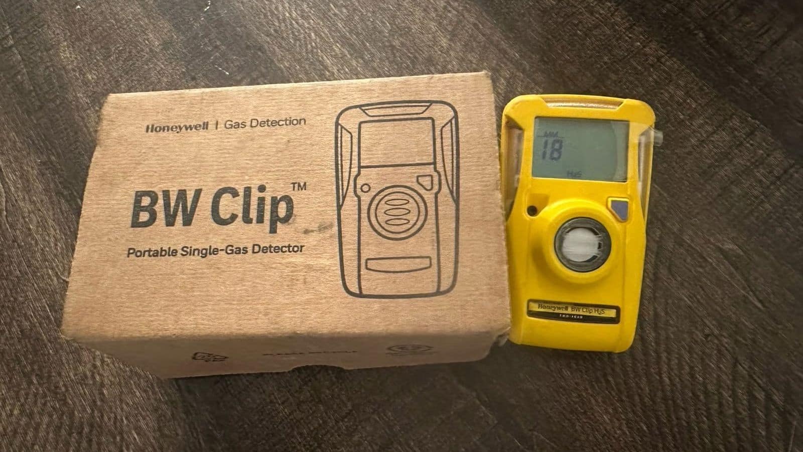 Workplace H₂S Protection with Honeywell BWC2-H BW Clip