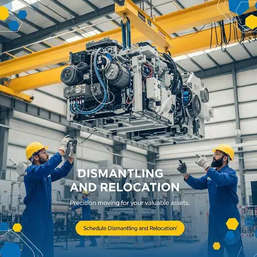 dismantling and relocation services by aska solution in saudi arabia