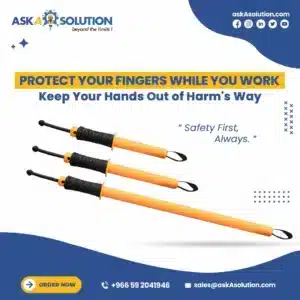 finger saver hand safety tool in saudi arabia by aska solution