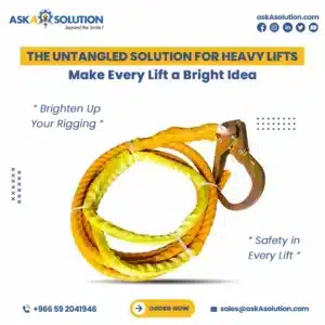 No Tangle Yellow Coated Tagline With Snaphook 2 saudi arabia no tangle yellow coated tagline with snaphook in saudi arabia by aska solution