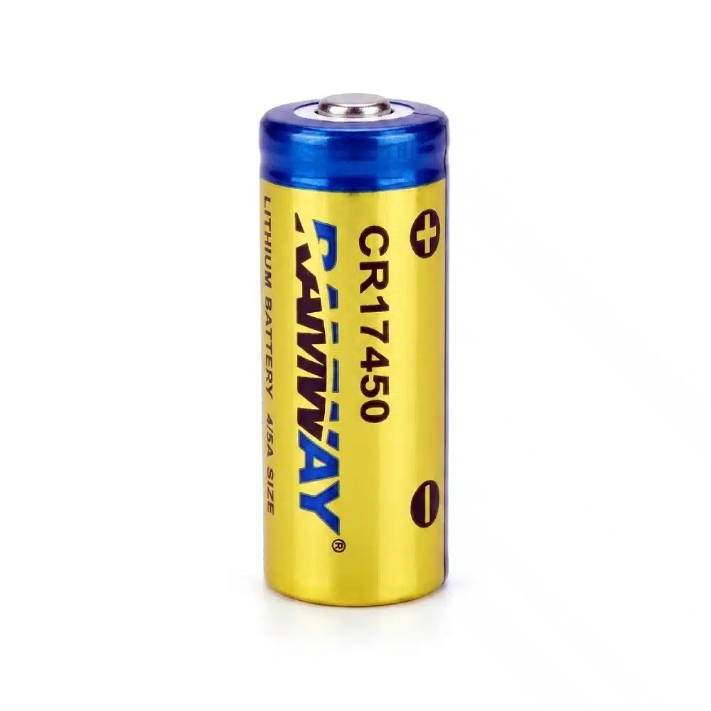 cr17450-lithium-battery-in-saudi-arabia Ramway 3V CR17450 2200mAh Lithium Battery