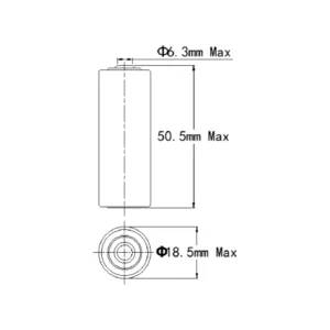Ramway A 3.6V ER18505 4000mAh Lithium Battery 2 saudi arabia er18505 lithium battery line diagram saudi arabia saudi arabia