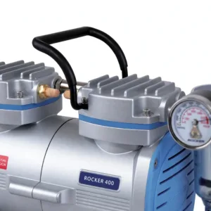 Rocker 400 Oil-Free Vacuum Pump with Prote™ Overflow Protection – 220V 3 saudi arabia Rocker 400 vacuum gauge and moisture trap close-up