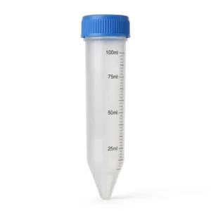 100 ml centrifuge tubes with blue screw caps