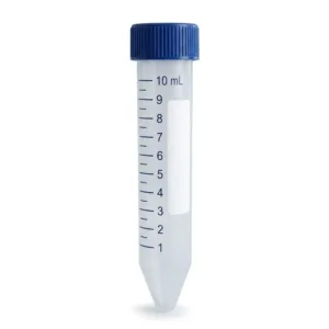 10ml centrifuge tube with blue screw cap