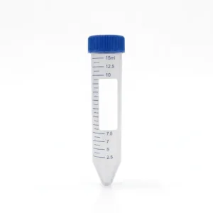15ml centrifuge tubes with blue screw caps